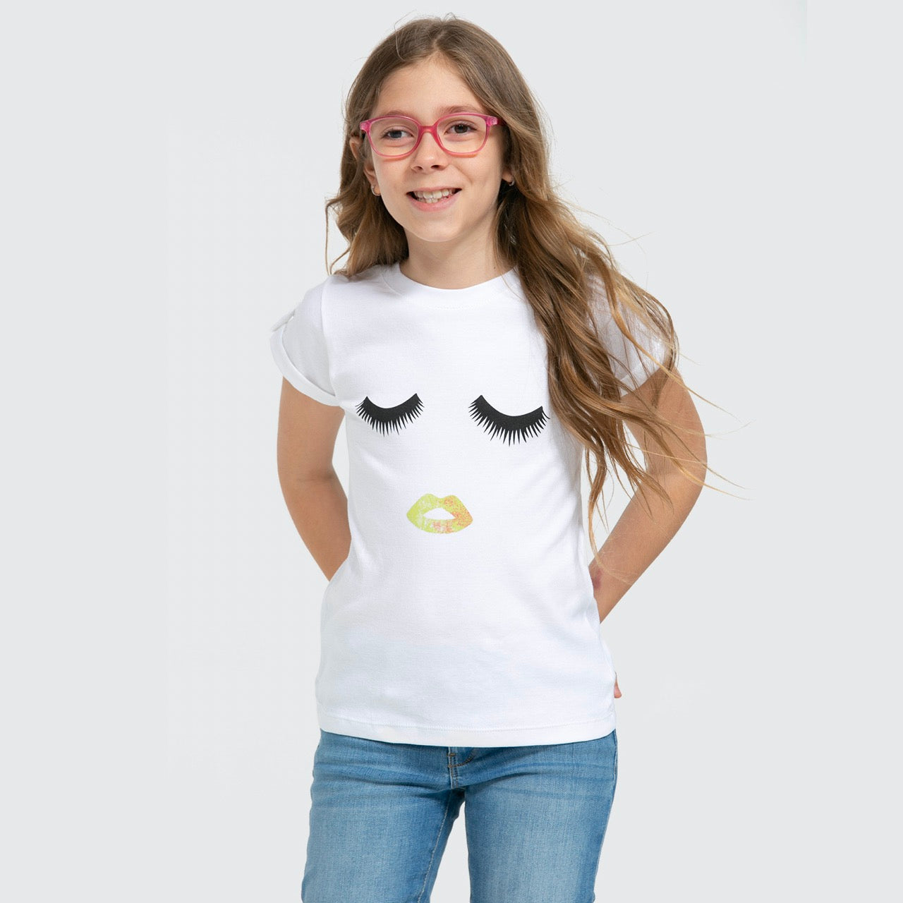 polera de algodon niña