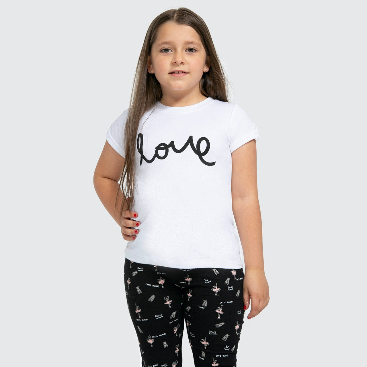 poleras algodon niñas