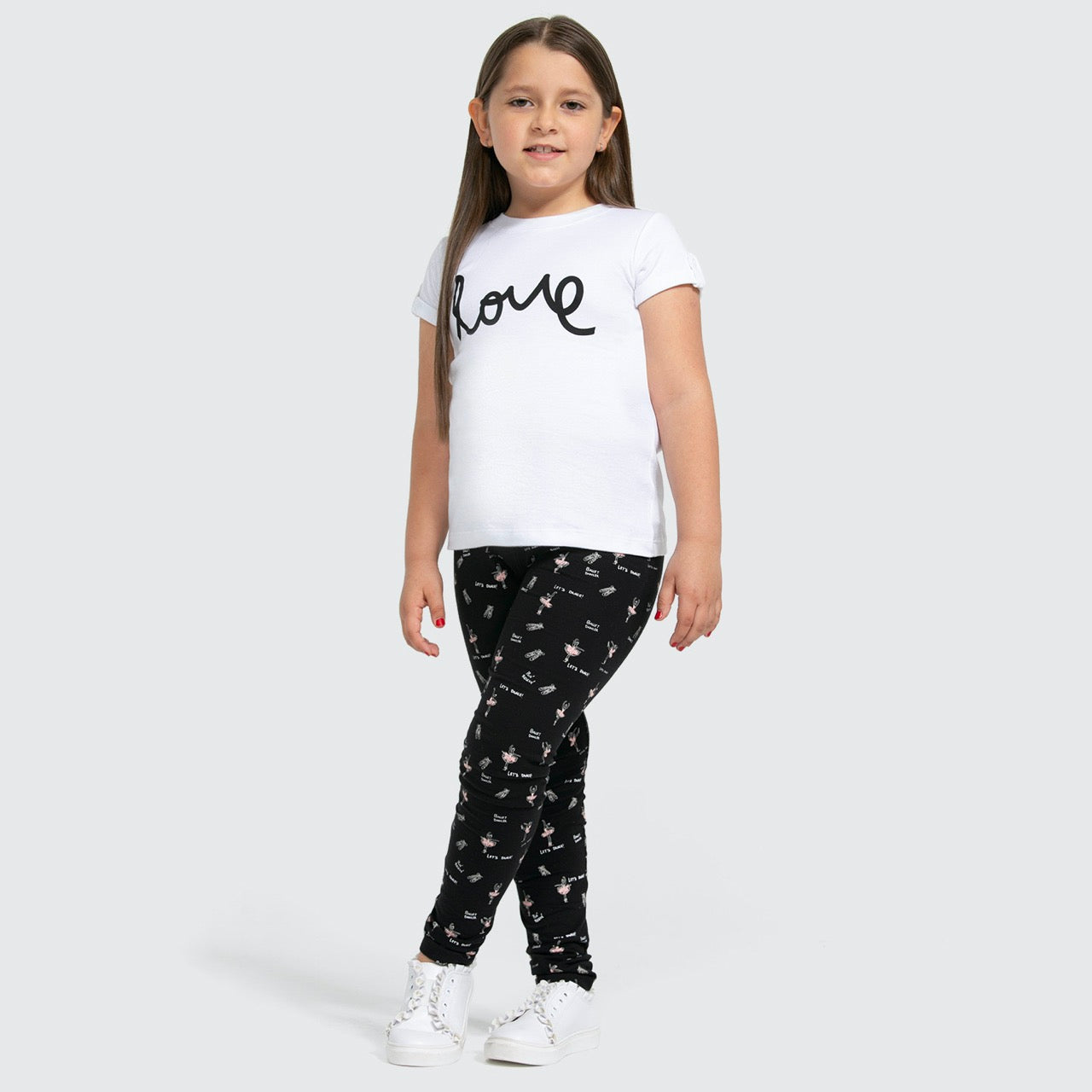 poleras algodon niñas
