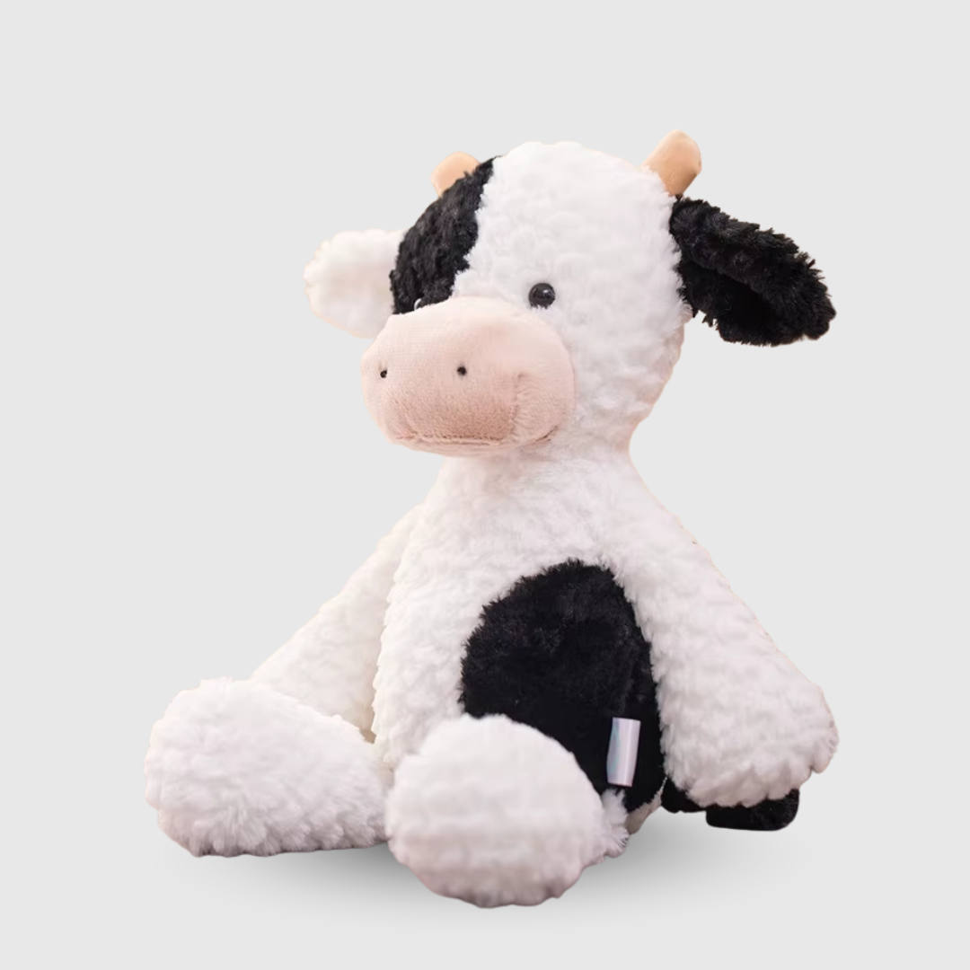 Peluche blanco vaca