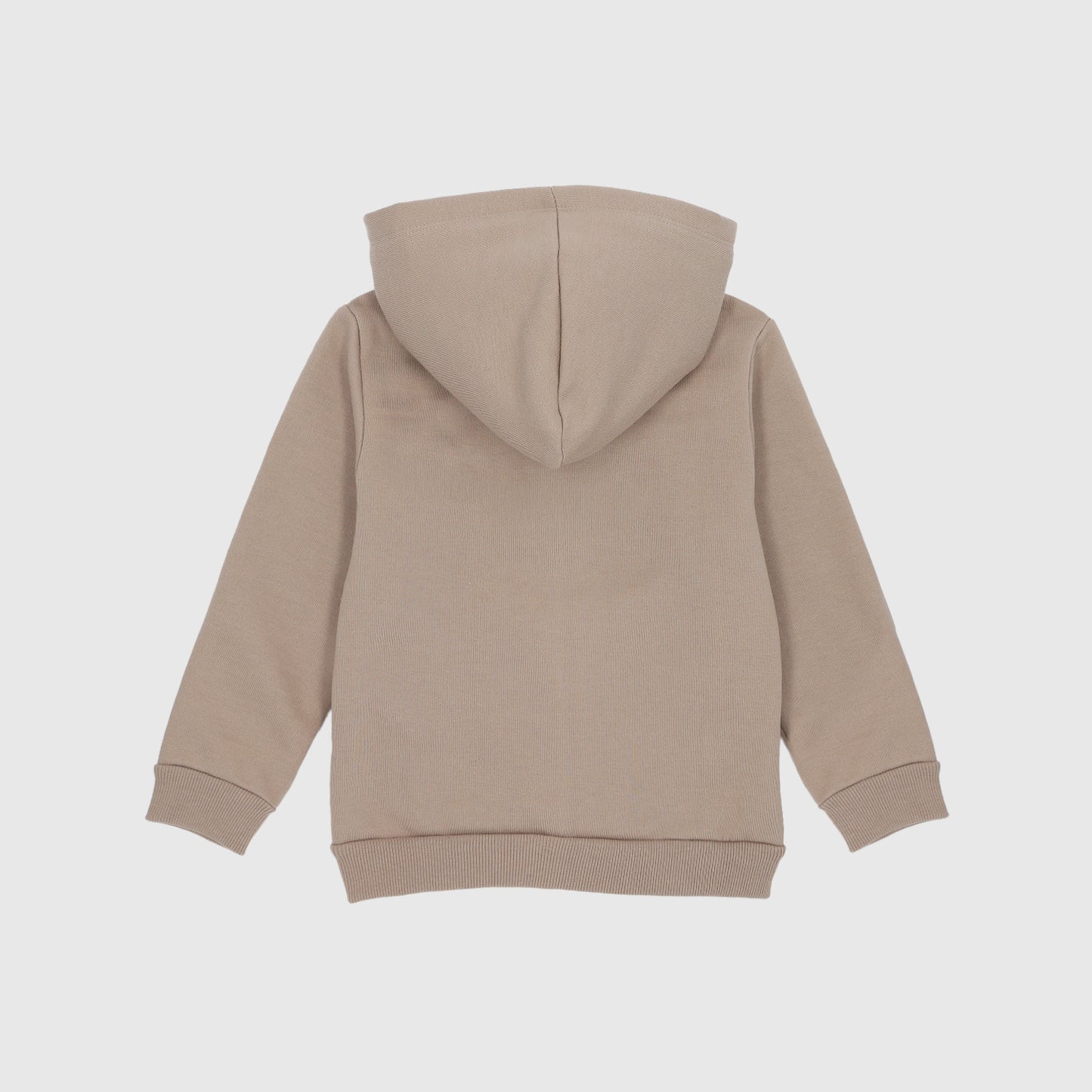 Poleron beige con cierre
