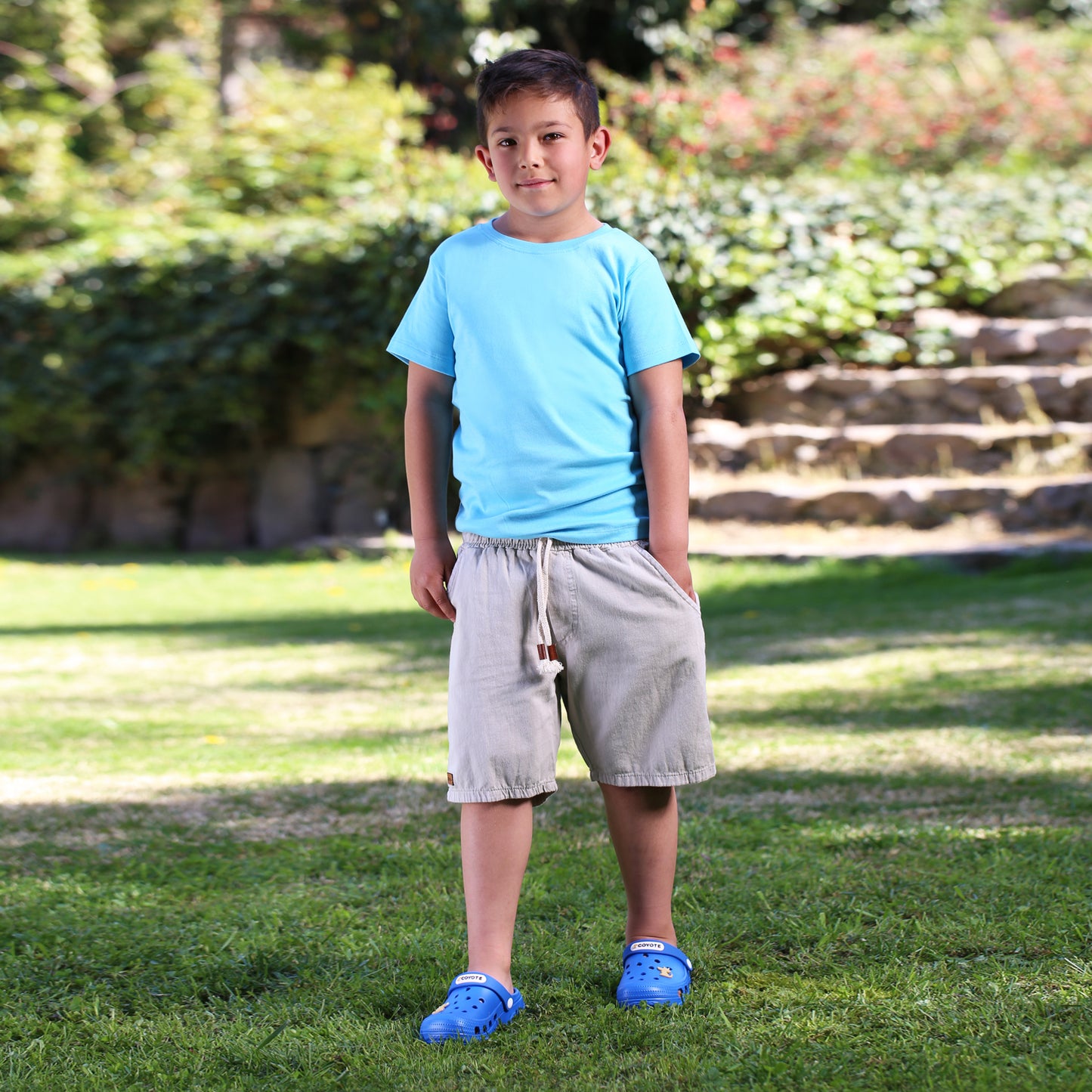 poleras algodon niños