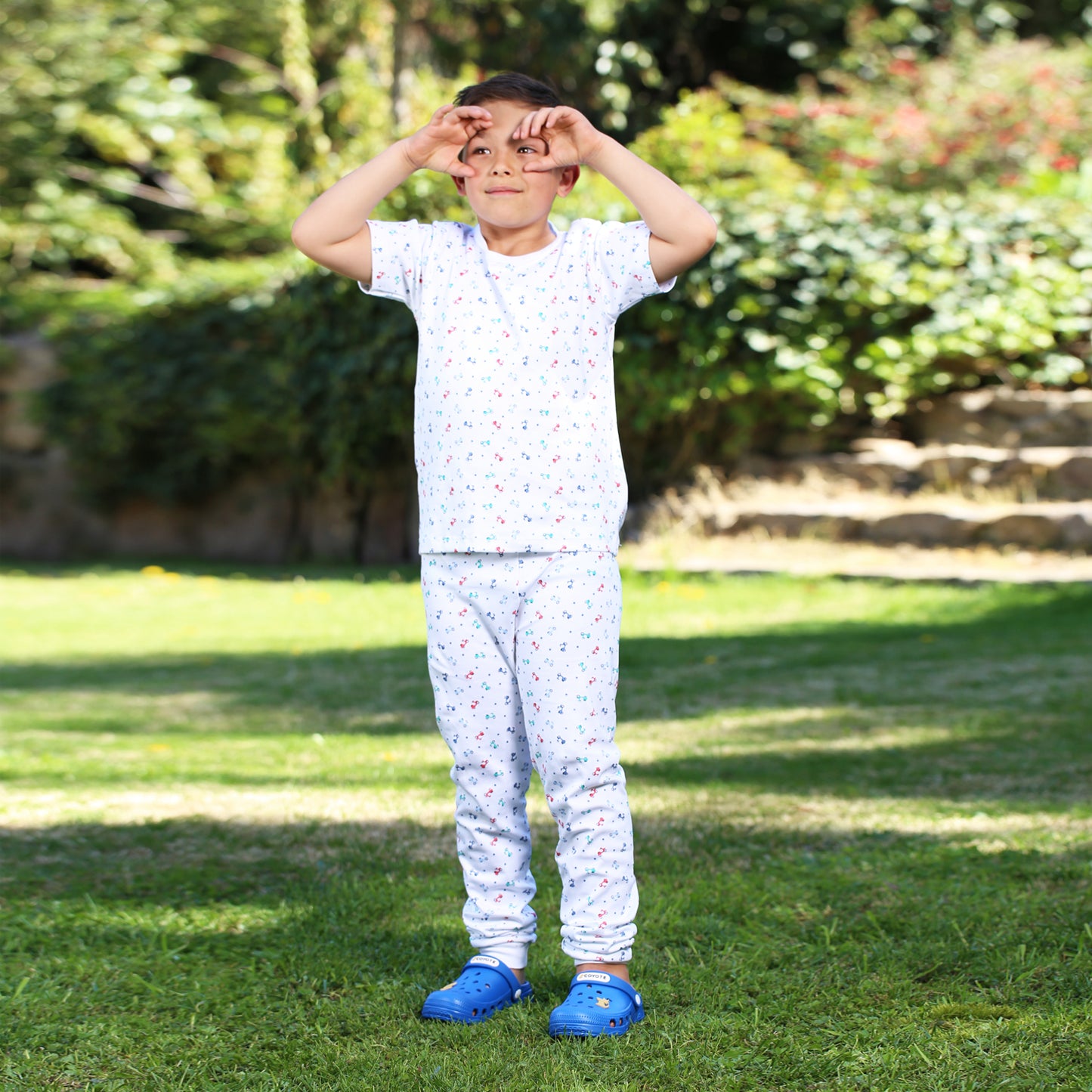 pijamas algodon niños