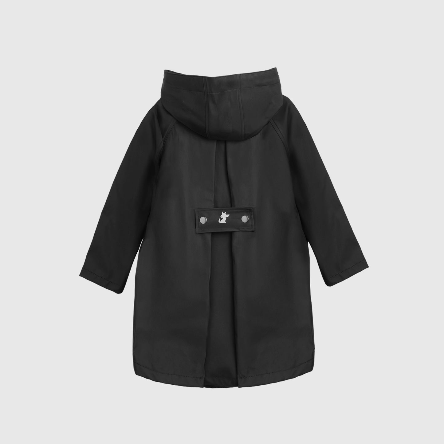 Impermeable negro
