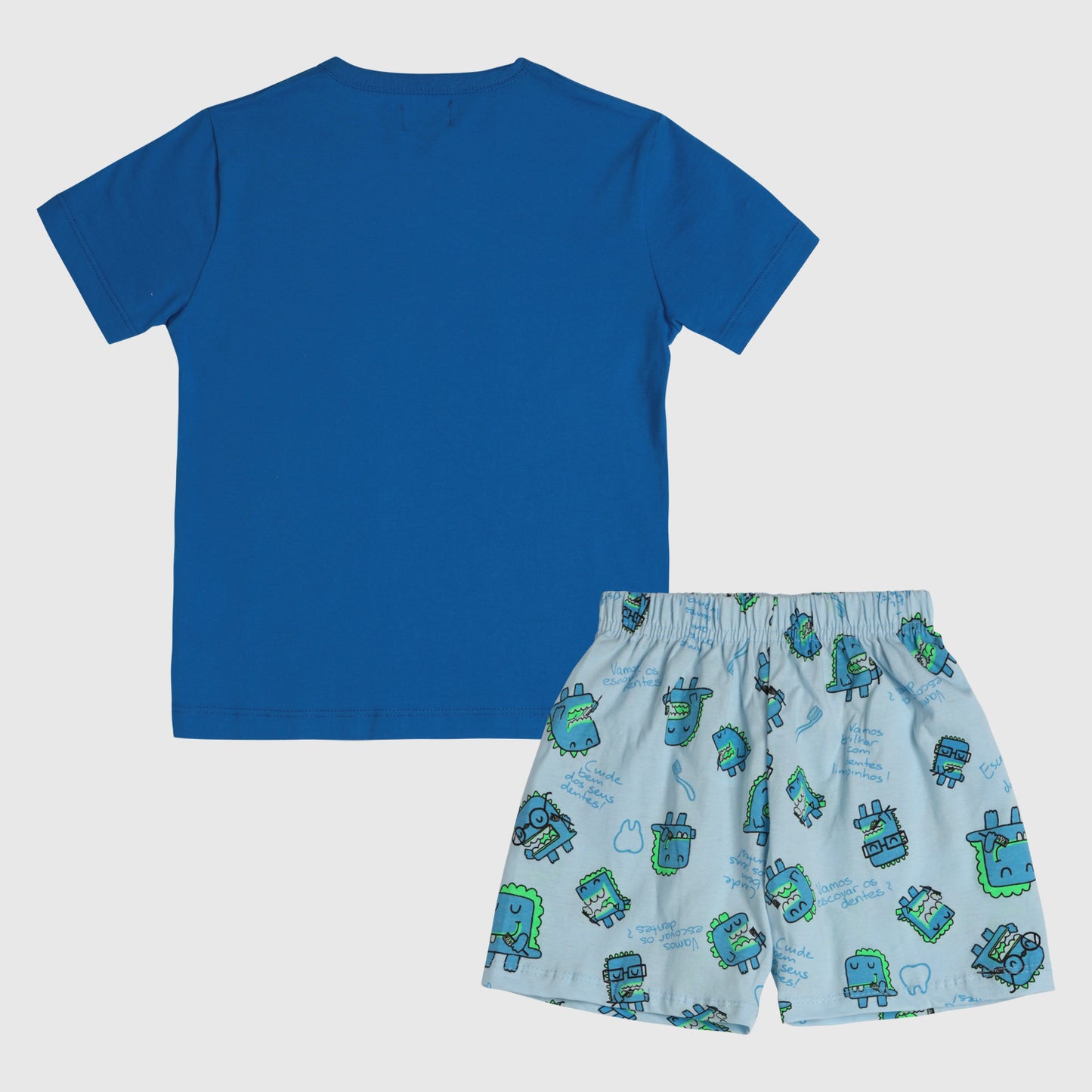 Pijama azul dientes fotoluminiscente