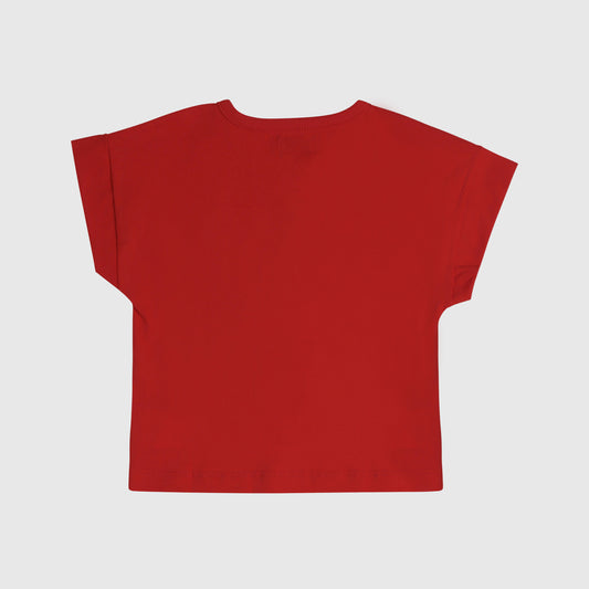 Polera roja helado
