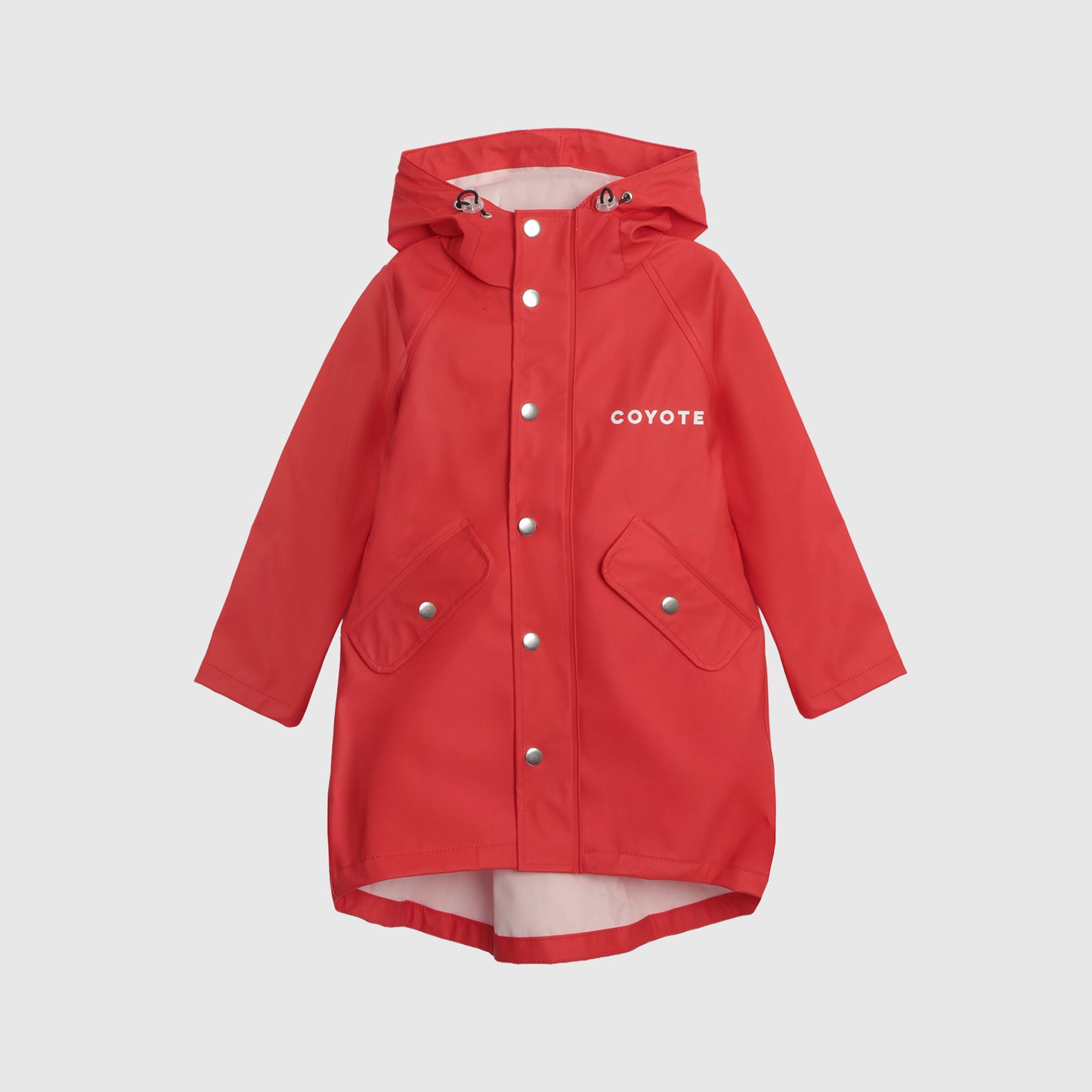 Impermeable rojo