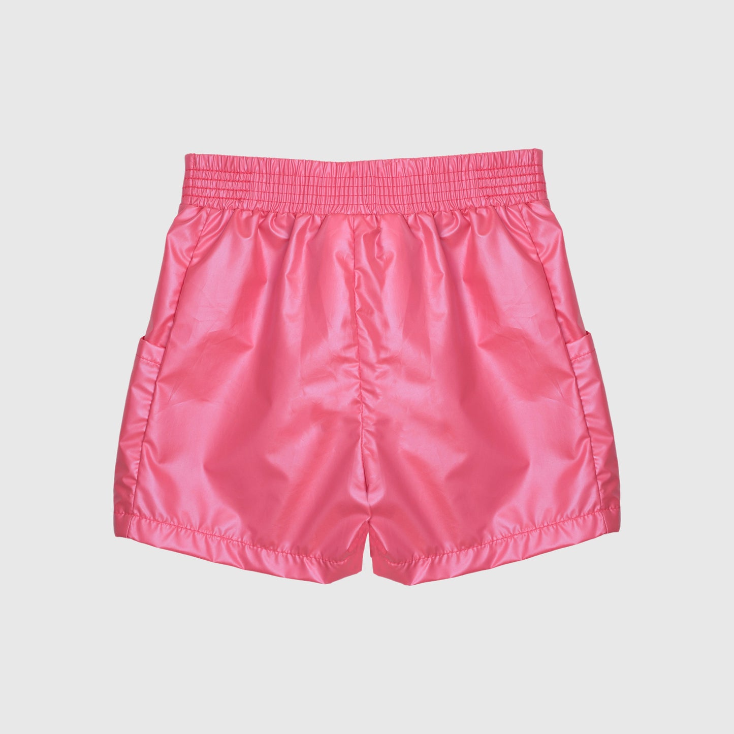 Short rosado metalico