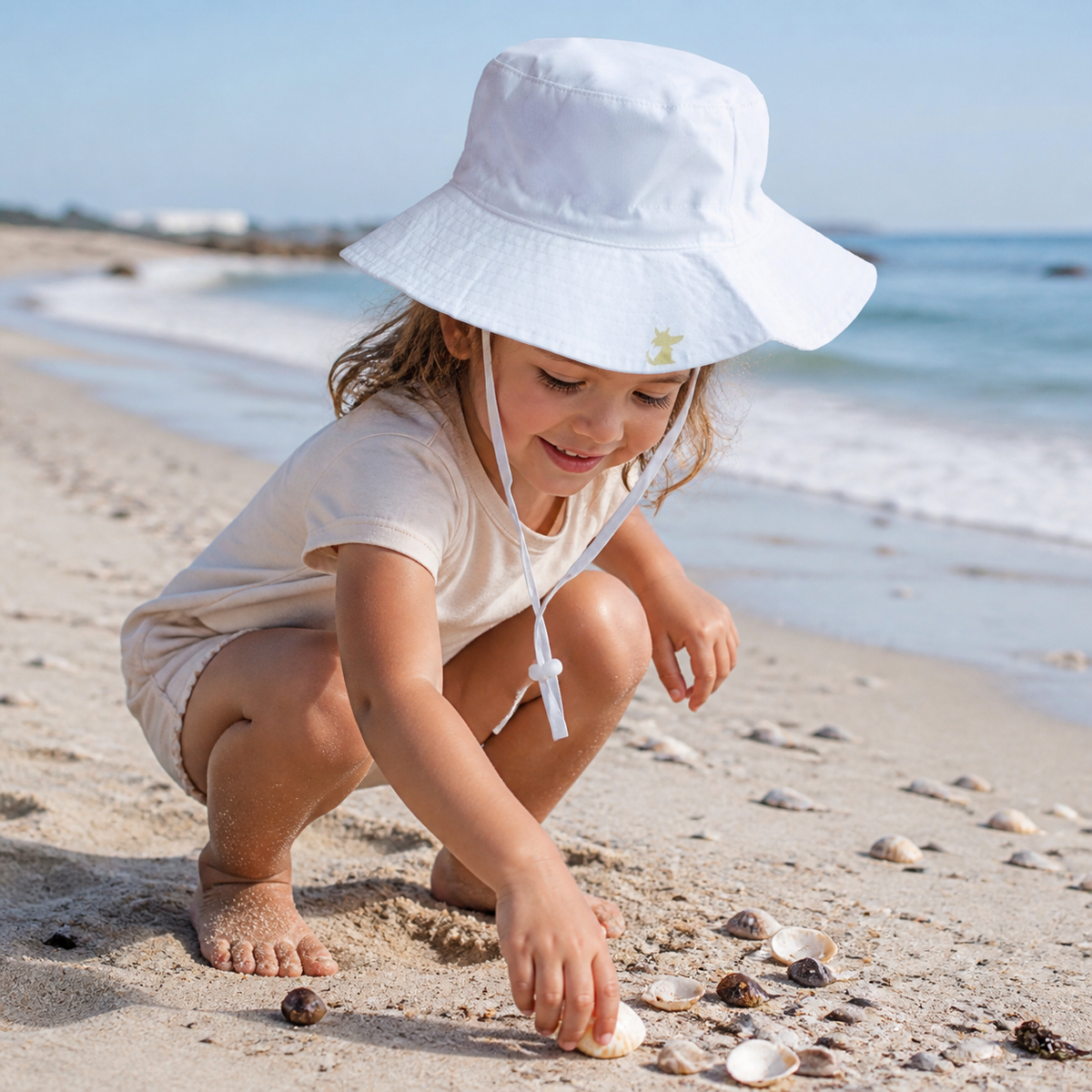 Sombrero pescador verano blanco