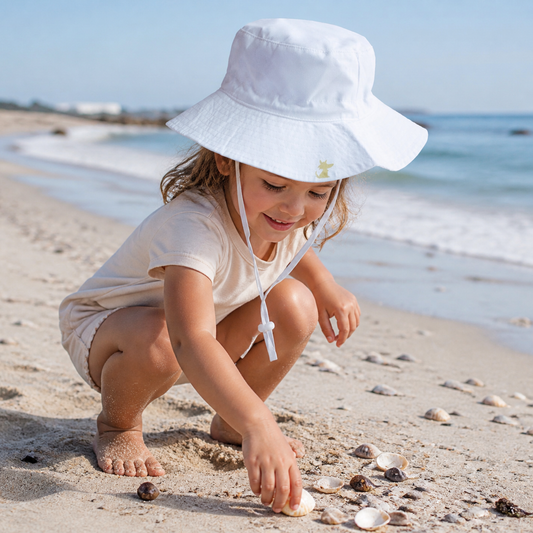Sombrero pescador verano blanco