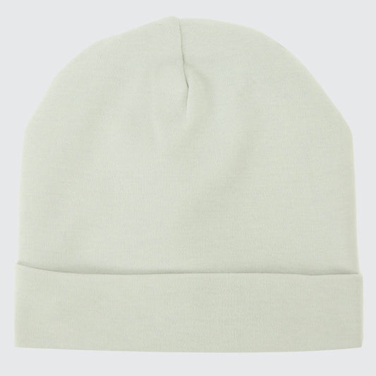 Gorro gris bebé algodón peruano