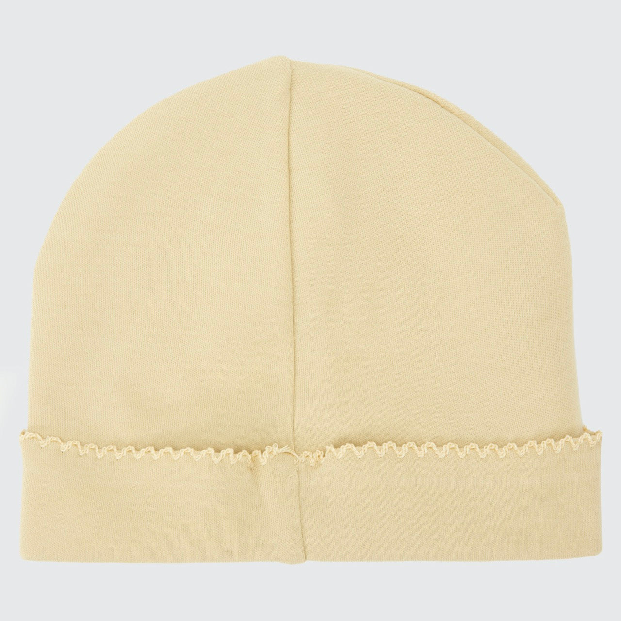 Gorro beige bebé algodón peruano