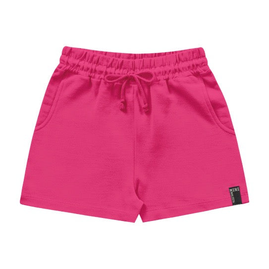 Short fucsia algodón