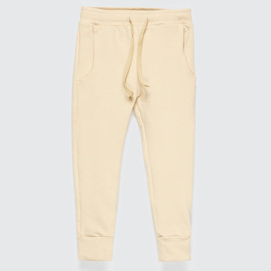 Pantalón de buzo beige adulto algodón peruano