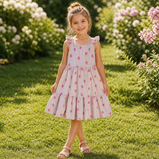 Vestido frutillas