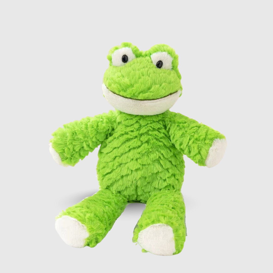 Peluche verde sapo