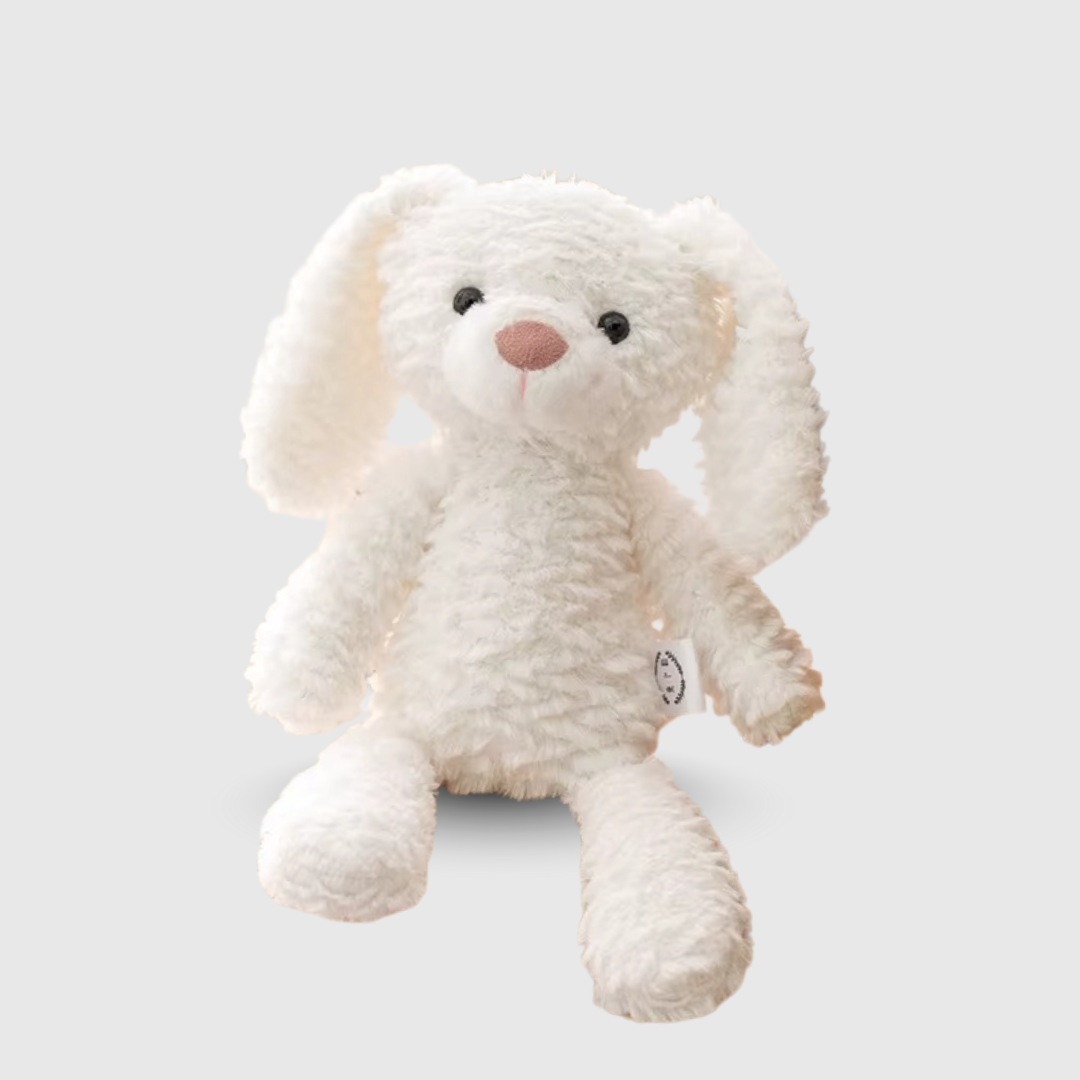 Peluche blanco conejo