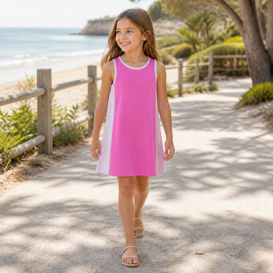 Vestido fucsia