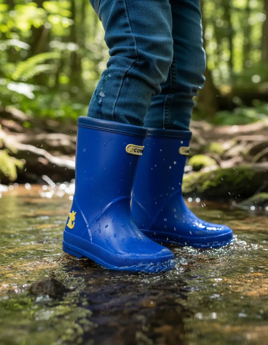 Bota de agua azul