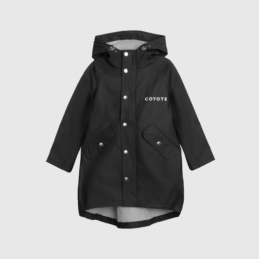 Impermeable negro