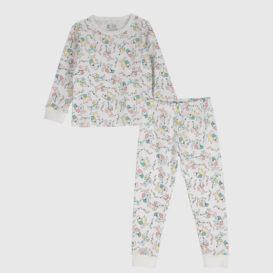 pijamas algodon niños