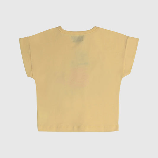 Polera amarilla helado