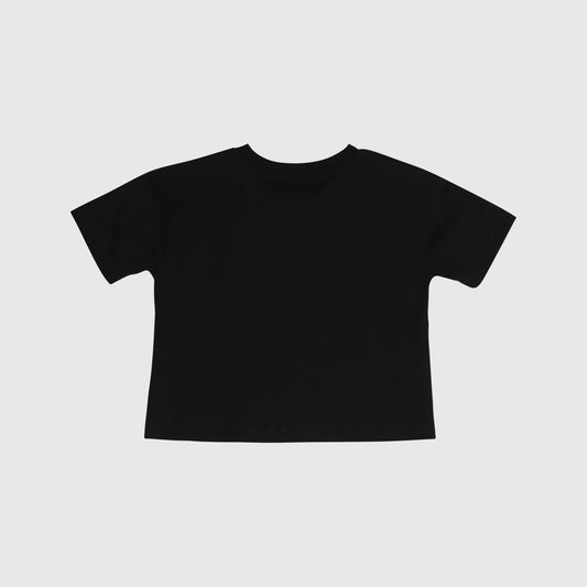 Polera negra hawai