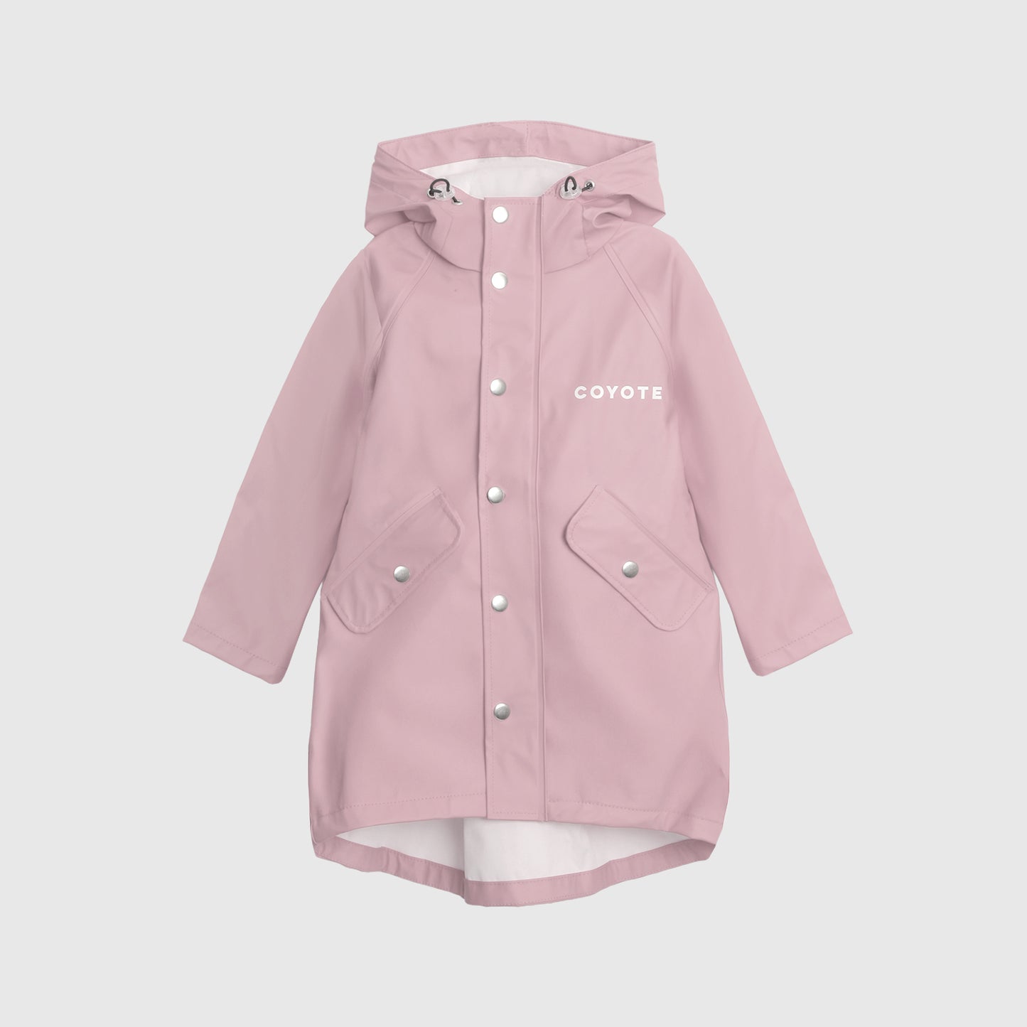 Impermeable rosado
