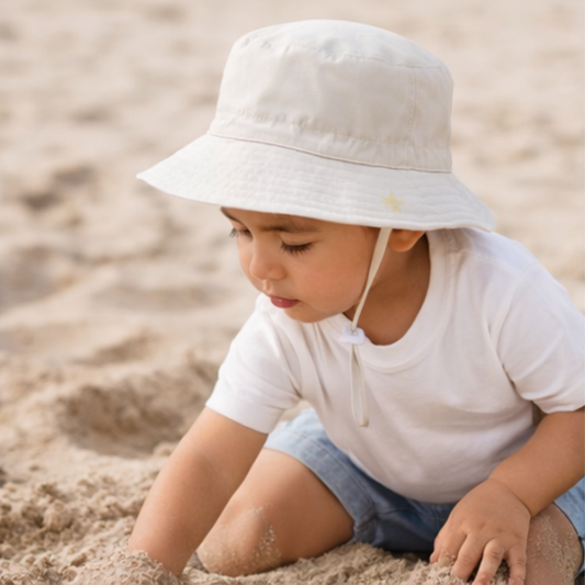 Sombrero pescador verano beige