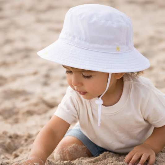 Sombrero pescador verano blanco