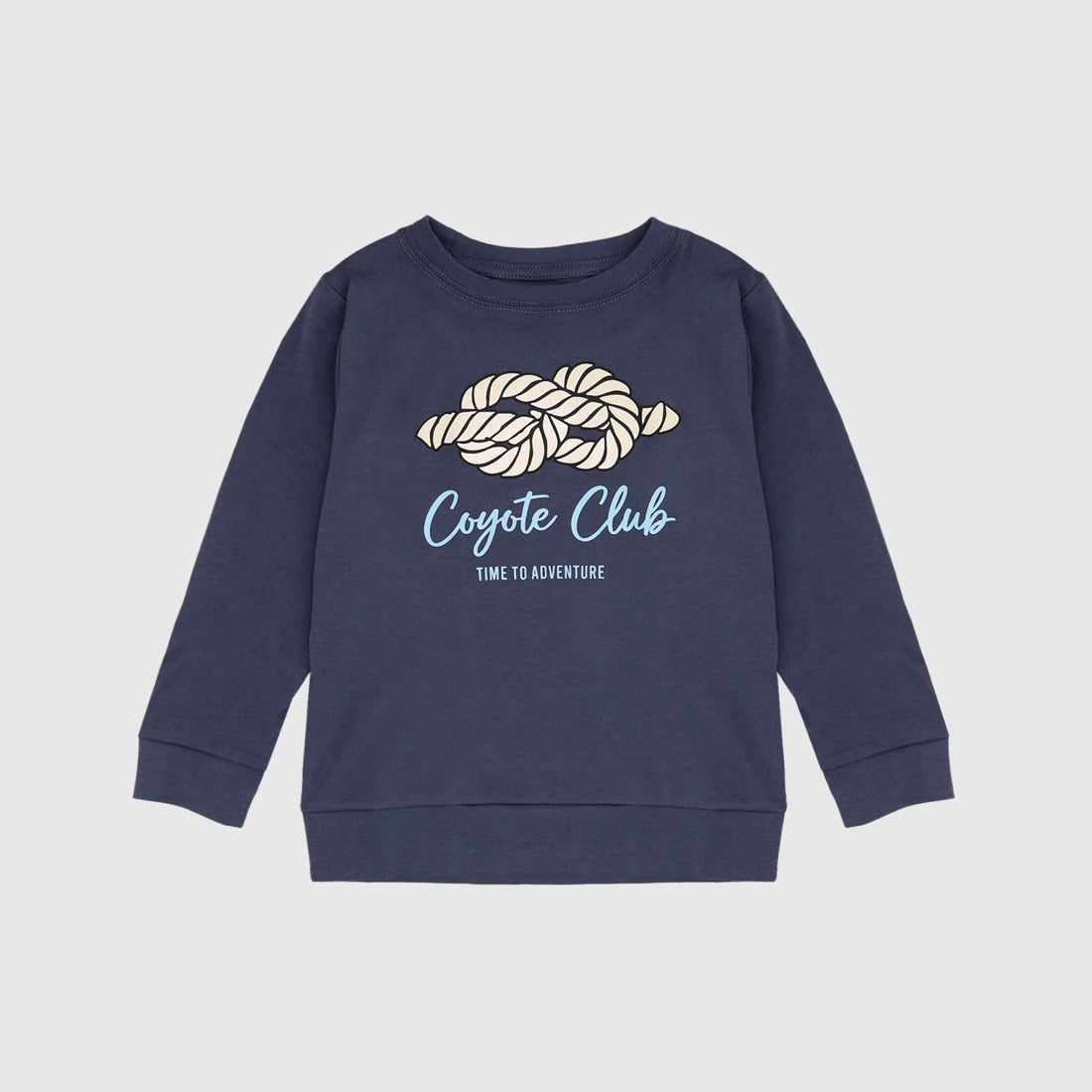 Polera azul coyote club algodón peruano