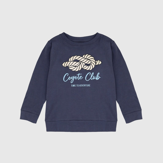 Polera azul coyote club algodón peruano